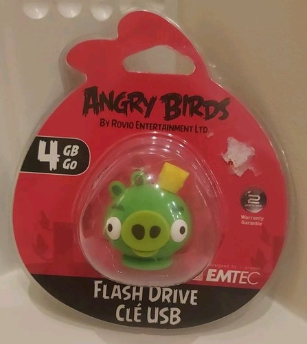 Angry birds flash drive - drive, green